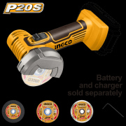 Li-ion Akülü Taşlama ING-CAGLI76011