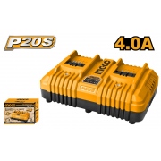 Hızlı Akıllı Şarj Cihazı 20V 4.0Ah 2 Portlu