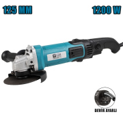 CATPOWER 6129 - AVUÇ TAŞLAMA DEVİR AYARLI 125 MM
