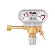CO Basınç Düşürücü  W 21.80 x 1/14" Manometreli 21 l/min
