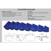 ELEVATÖR KOVALARI PLASTİK