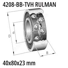 4208 BTVH RULMAN