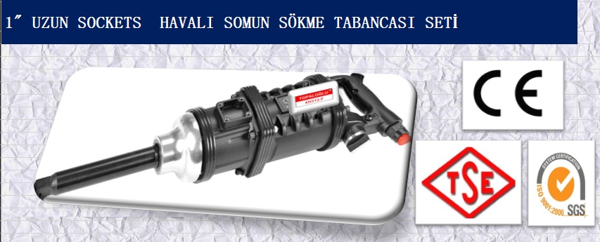 HAVALI SOMUN SÖKME UZUN  SOKET 1" LOKMA GİRİŞLİ
