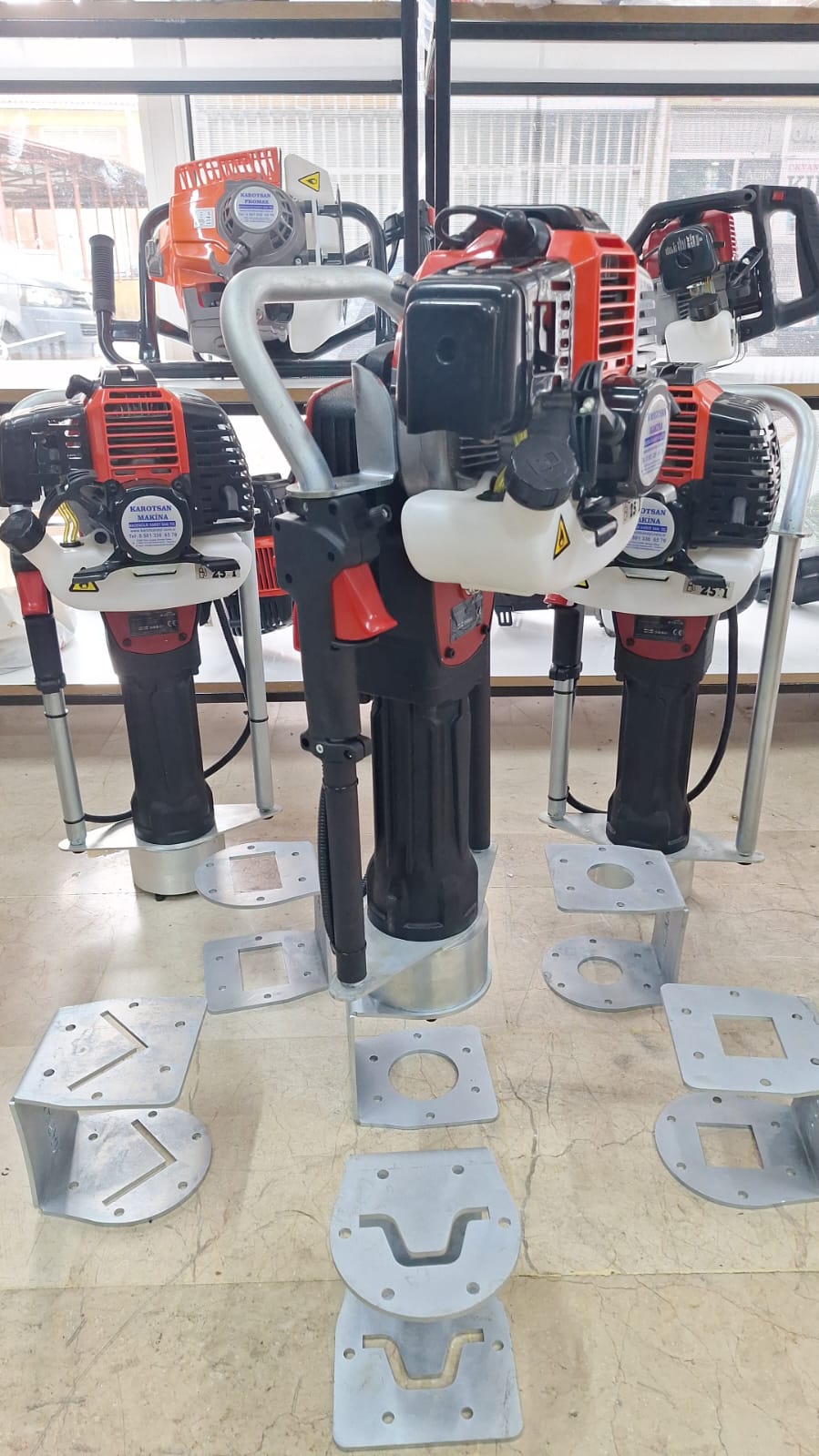 Benzinli Kazık Çakma Makinası