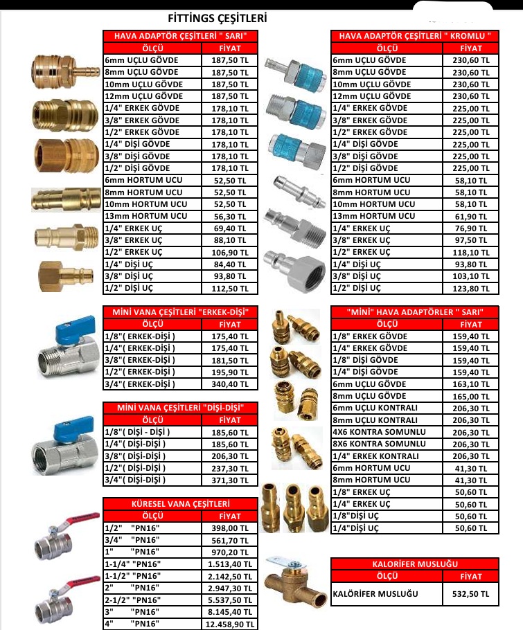 HAVA JAKLARI OTOMATİK BAĞLANTILAR