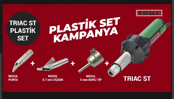 LEİSTER Triac ST plastik set