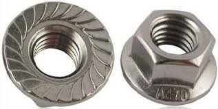 flanşlı  10 KALİTE ALTI KÖŞE ÇELİK SOMUN normal ve ince diş 